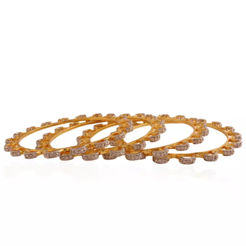 Nice Gold plated ad bangle