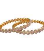 Traditional Gold plated ad bangle