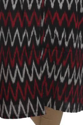 Multicolor Hand Woven Cotton Stitched Kurti 4