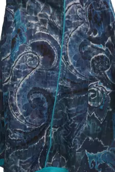 Multicolor Hand Woven Satin Stitched Kurti