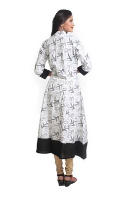 Multicolor Hand Woven Cotton Stitched Kurti 3