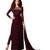 Maroon embroidered art silk salwar