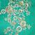 Green embroidered georgette salwar