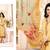 Yellow resham embroidery georgette salwar