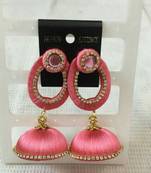 Pink earrings