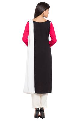 Pink Plain Cotton Salwar 4