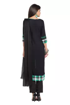 White Printed Cotton Salwar