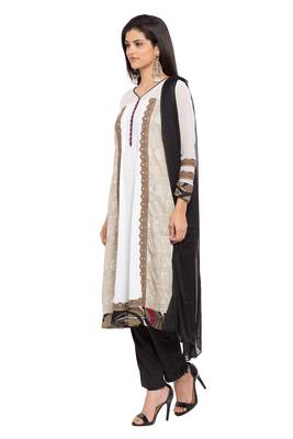 White Printed Cotton Salwar 2
