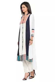 White Plain Cotton Salwar