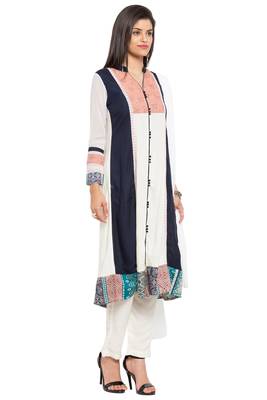 White Plain Cotton Salwar 3