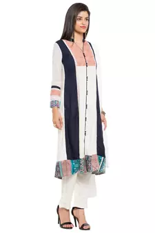 White Plain Cotton Salwar
