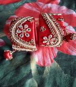 Red bangles-and-bracelets