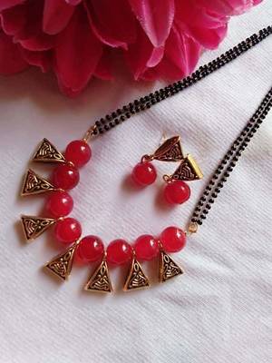 Red mangalsutra 1