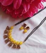 Yellow mangalsutra