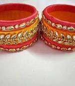 Red bangles-and-bracelets