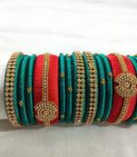 Green bangles-and-bracelets