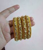Gold bangles-and-bracelets
