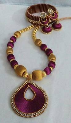 Purple necklaces 1