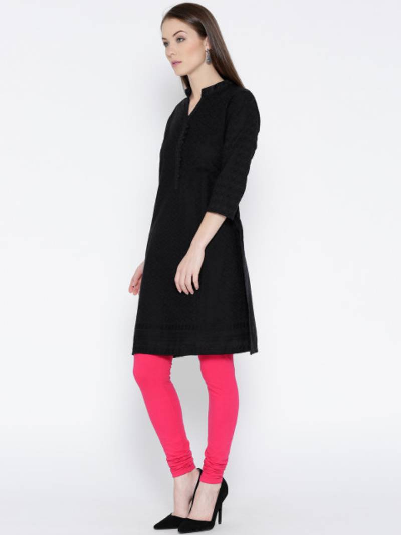 chikankari work kurti