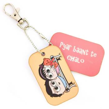 Love Bite Couple Creative Dangler Cum Bagtags Gift 1
