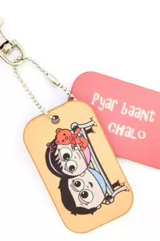 Love Bite Couple Creative Dangler Cum Bagtags Gift