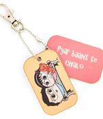 Love Bite Couple Creative Dangler Cum Bagtags Gift