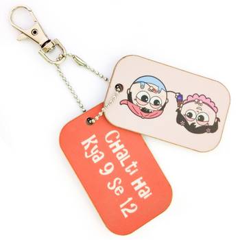 Love Bite Couple Creative Dangler Cum Bagtags Gift 2
