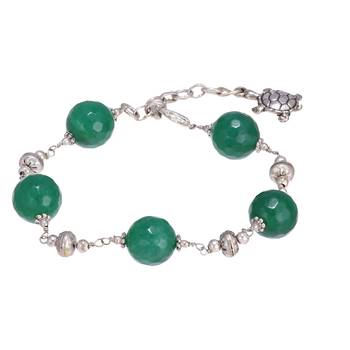 Green onyx bracelets 1