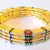 STYLISH GOLDEN MEENA BANGLES