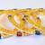 Stylish Golden Meena Bangles