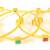 Cz Colored Stone Golden Bangles