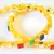 CZ COLORED STONE GOLDEN BANGLES