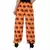 Orange Jaipuri Printed Cotton Free Size Pyjama