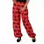 Red Jaipuri Printed Cotton Free Size Pyjama