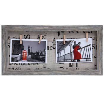 Grey Wooden Designer Collage Photoframe For Mother'S Day 1