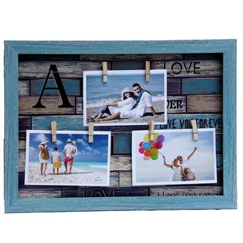 Blue Outline Collage Photoframe For Mother'S Day 1