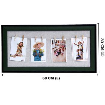 Deep Grey Outline Collage Photoframe For Mother'S Day 3
