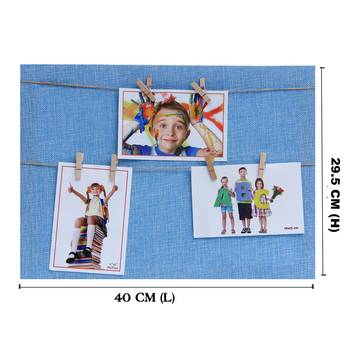 Solid Blue Shade Collage Photoframe For Mother'S Day 3