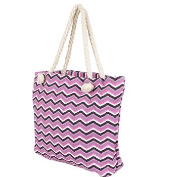 Stylish Chevron Print Hand Bag For Mother'S Day 3