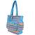 Cool Blue Contemporary Print Hand Bag For Mother'S Day