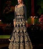 Black Georgette Anarkali Salwar Kameez