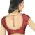 Curve. Just Like You. Dupion Silk Maroon Padded Blouse