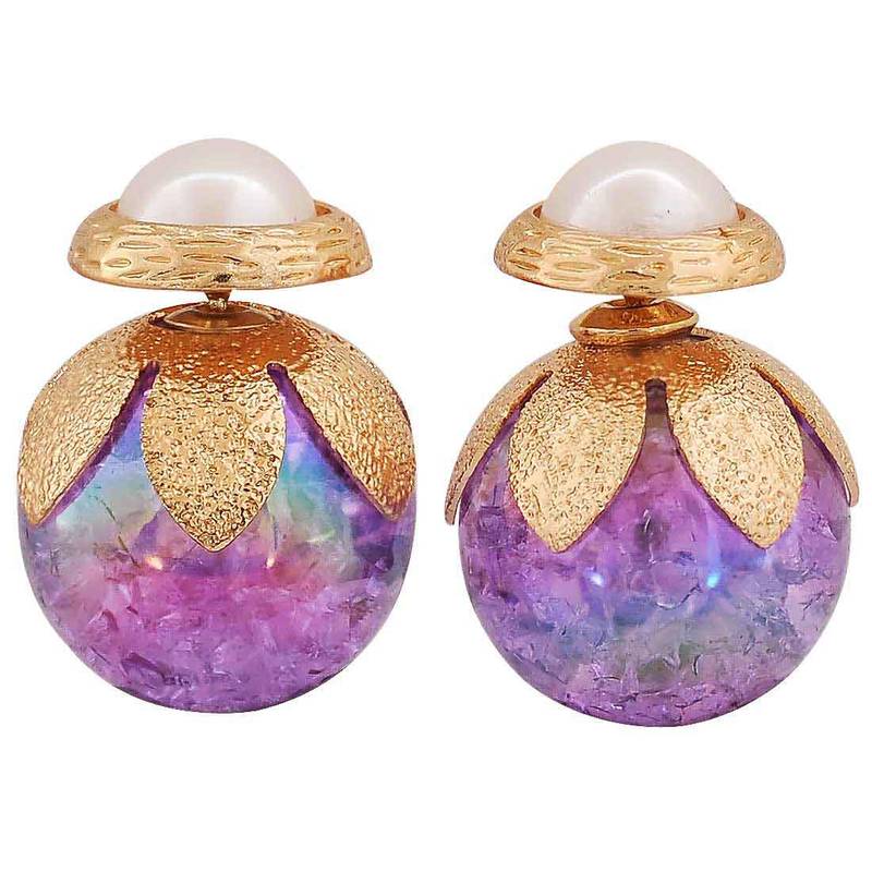 Purple studs
