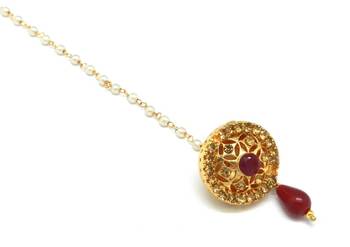 Traditional Borla With Fine Brass And Decorated With Crystal Stones 2