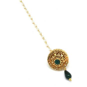 Traditional Borla With Fine Brass And Decorated With Crystal Stones 2