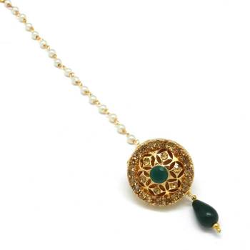 Traditional Borla With Fine Brass And Decorated With Crystal Stones 4