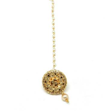 Traditional Borla With Fine Brass And Decorated With Crystal Stones 1