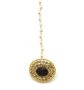 Traditional Borla With Fine Brass And Decorated With Crystal Stones 4