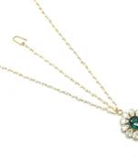 Maang Tikka And Matha Patti Decorated With American Diamond