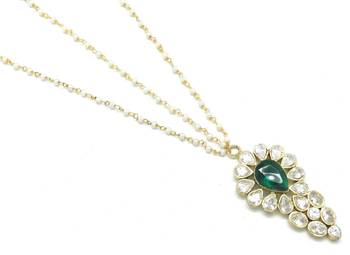 Maang Tikka And Matha Patti Decorated With American Diamond 2